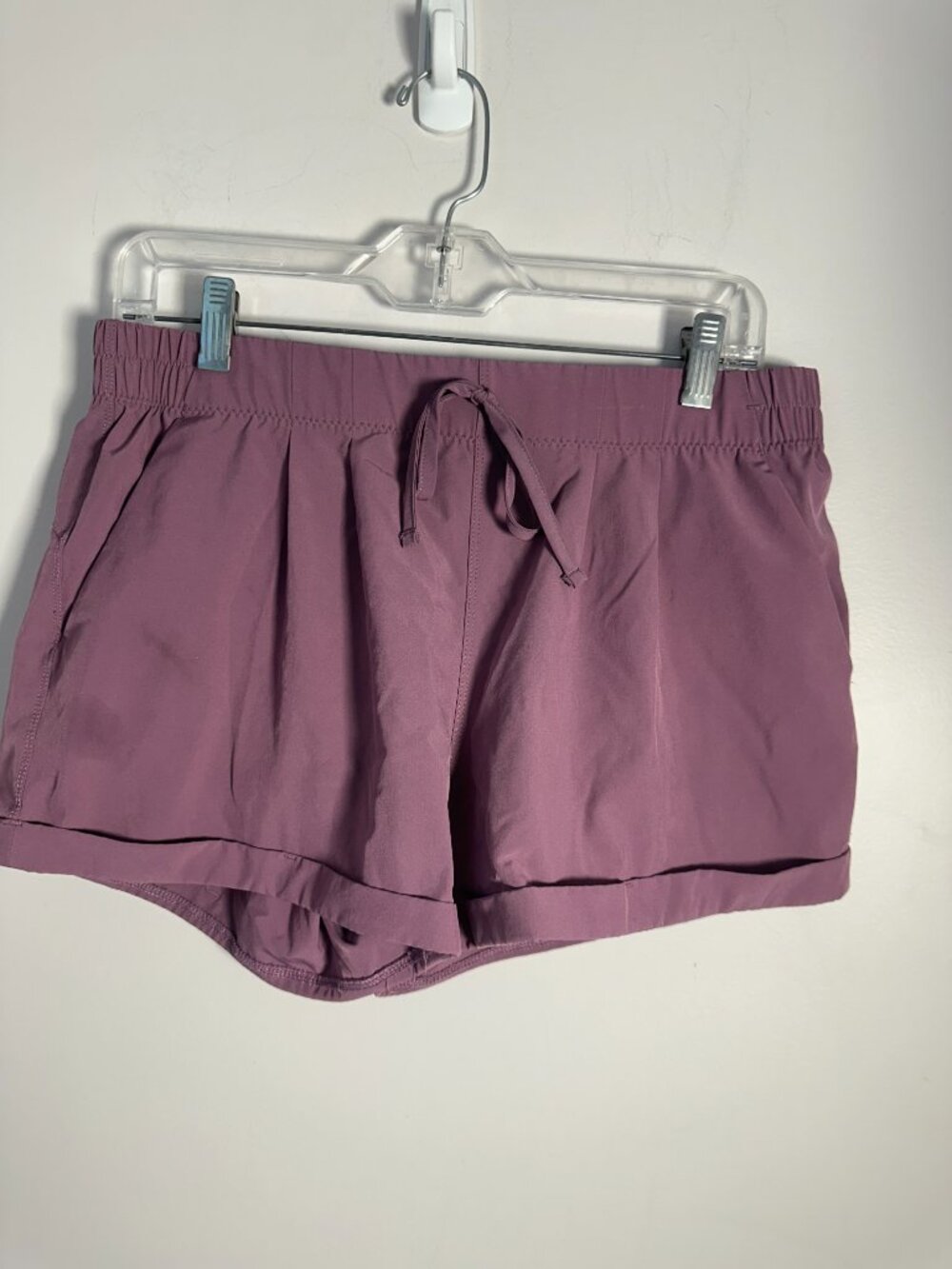 EUC ZYIA Purple Plum Athletic Everywhere Shorts Lined Running Medium M